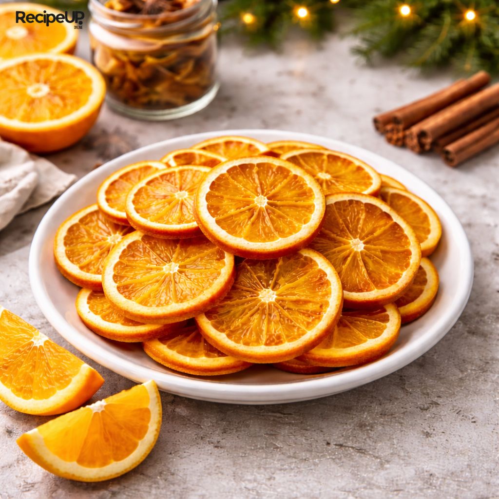 Dehydrated Oranges in Air Fryer