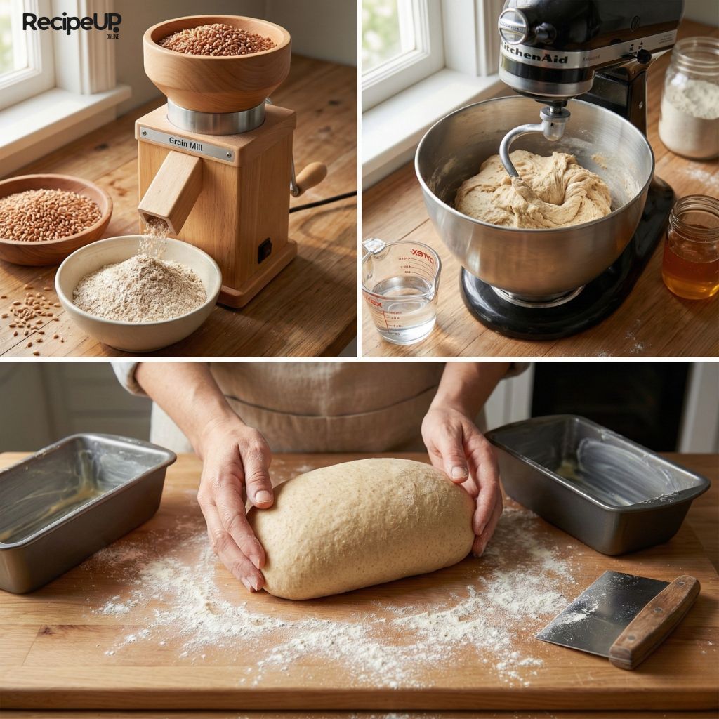 Fresh Milled Flour Bread Recipe