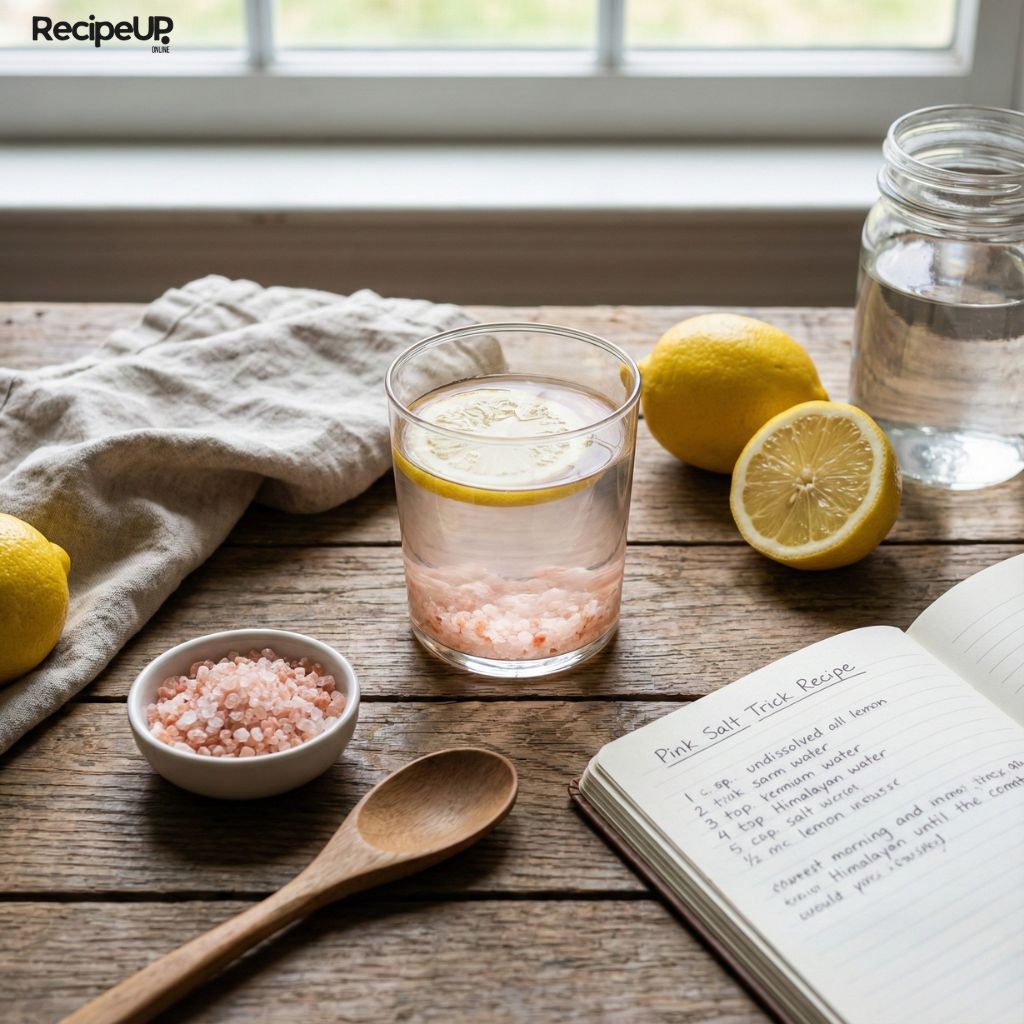 Pink salt trick recipe