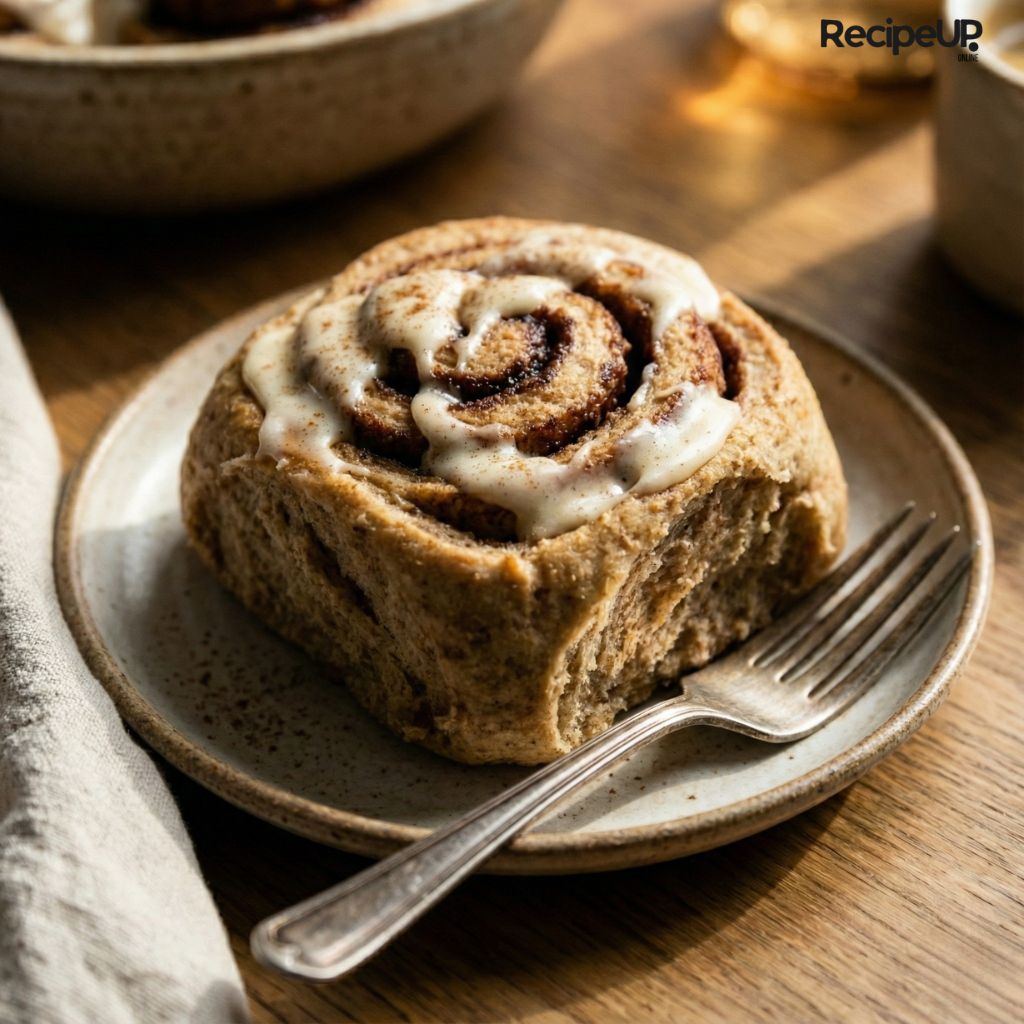 Whole wheat flour cinnamon rolls