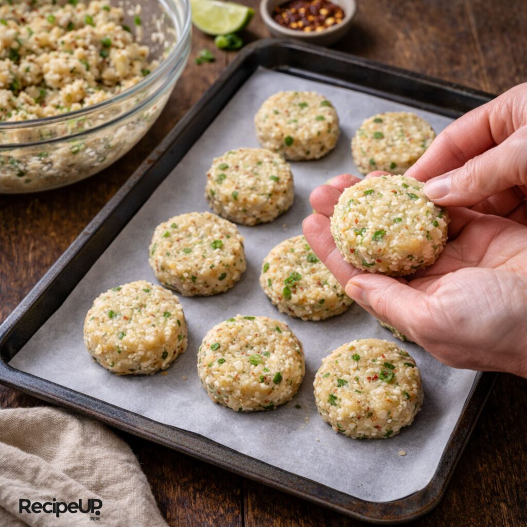 Fishcakes and Scallops Stir Fry Recipe