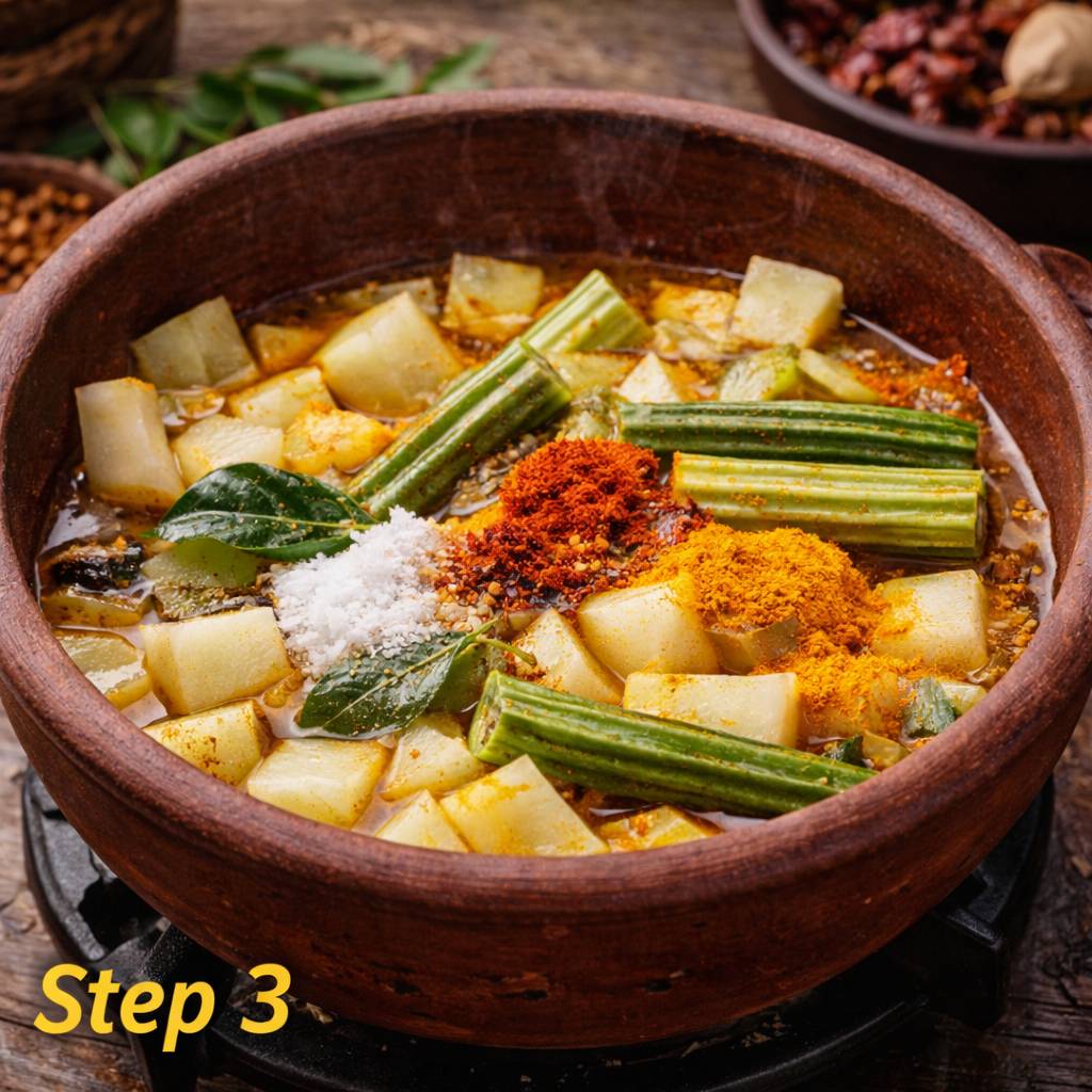 Pulinkari Recipe | Authentic South Indian Tamarind Curry