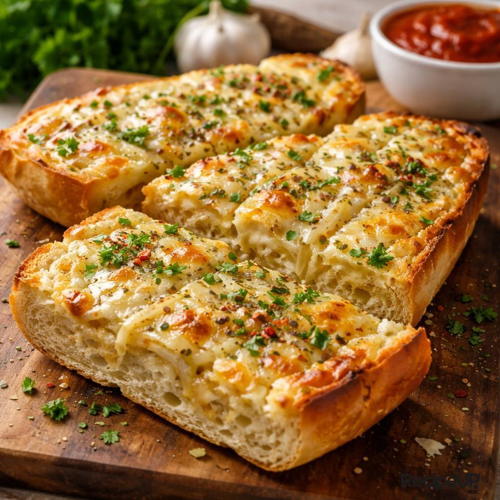 Cunetto’s Garlic Cheese Bread Recipe