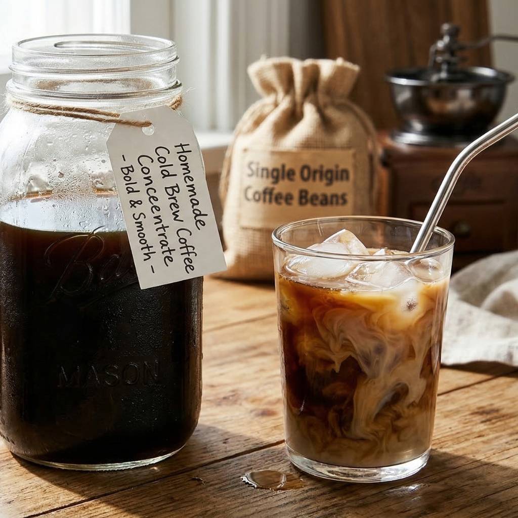 Cold Brew Coffee Concentrate Recipe: The Best For Mornings