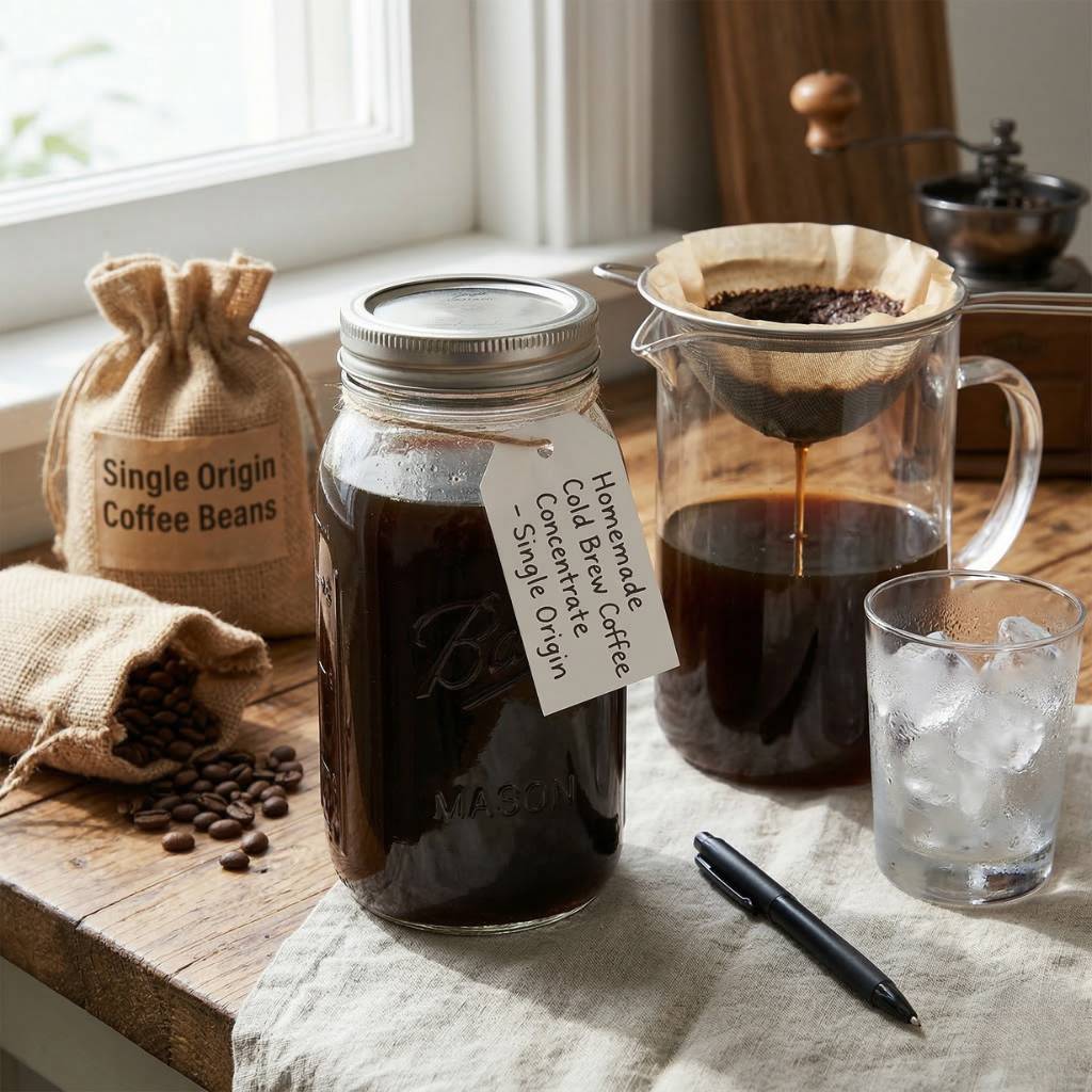 Cold Brew Coffee Concentrate Recipe: The Best For Mornings